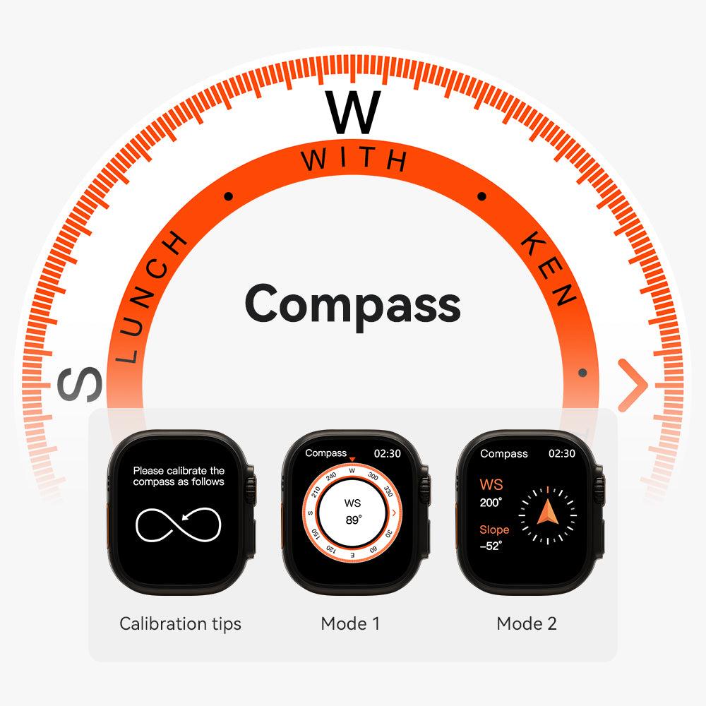 Microwear Ultra 3 Mini Smartwatch