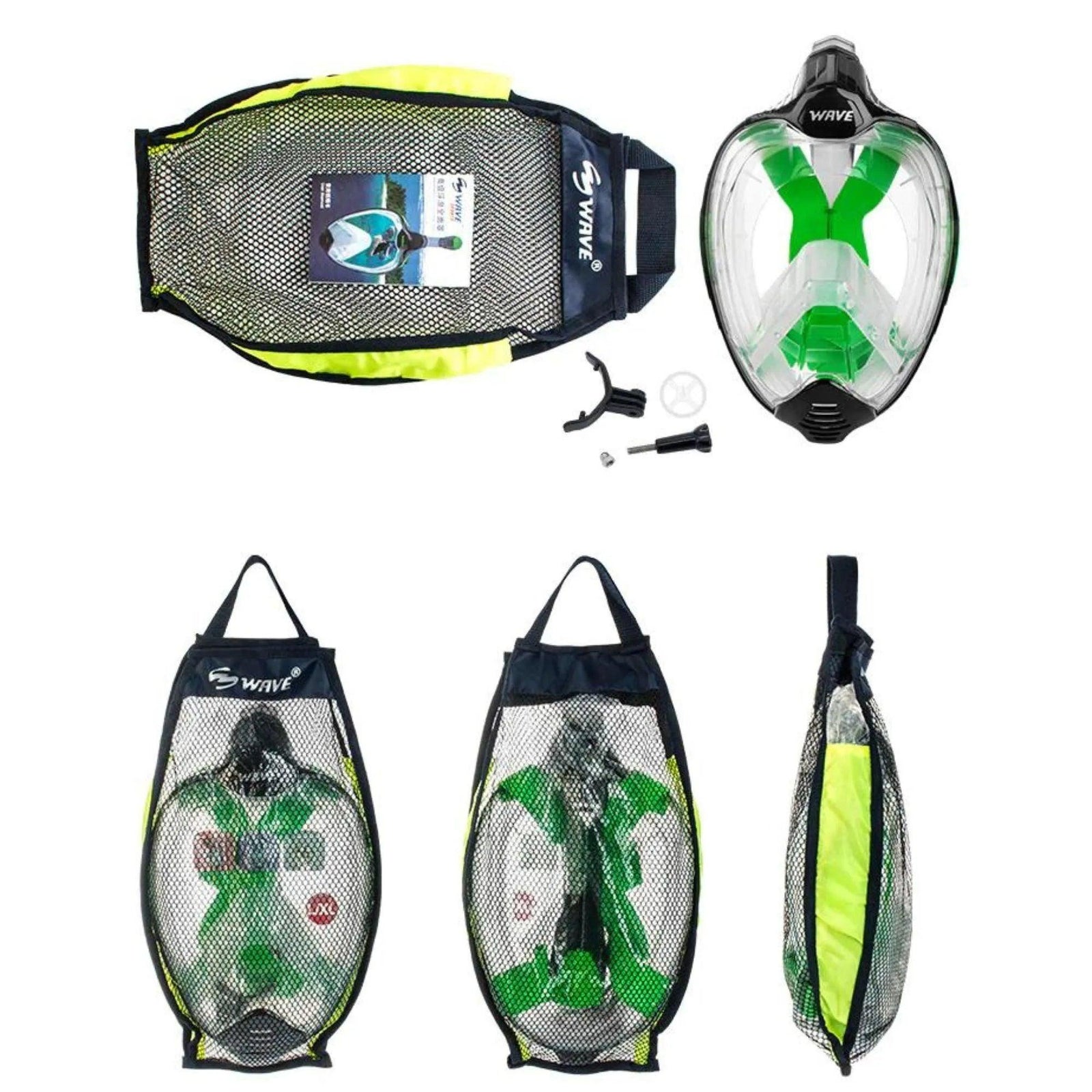 full face snorkel mask ninja