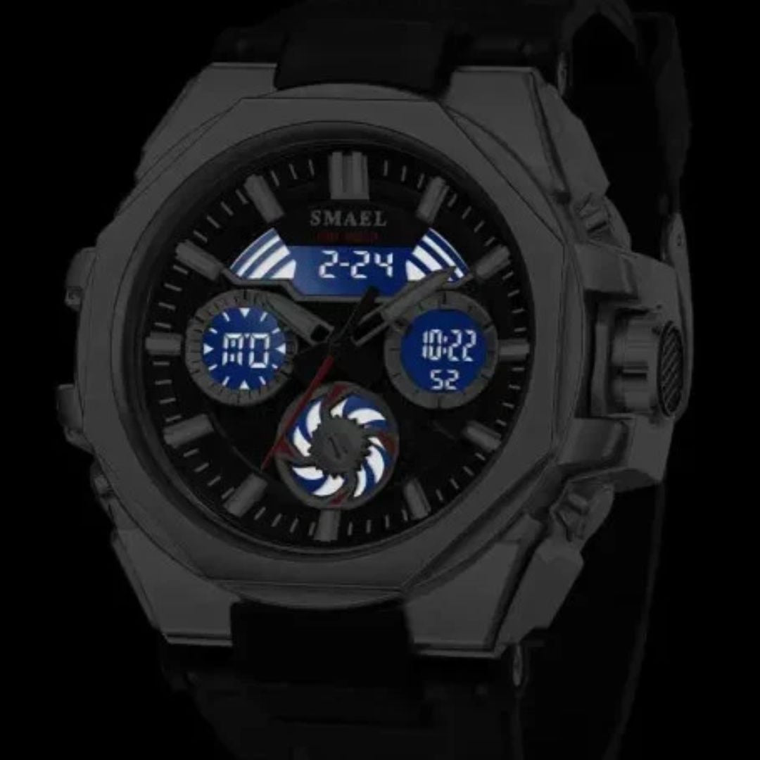 Smael Dual Time Executive Watches