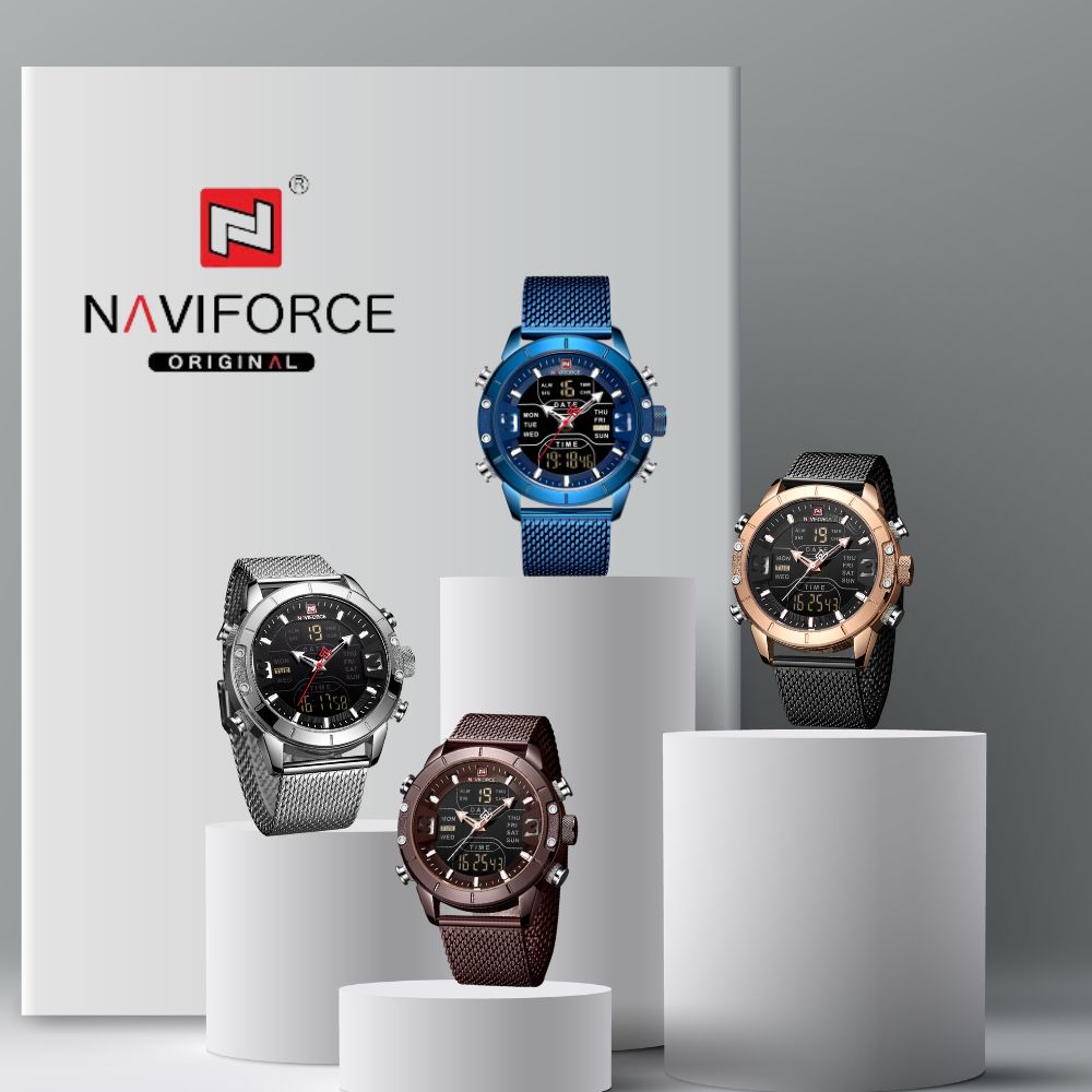 Naviforce Dual Display Watch