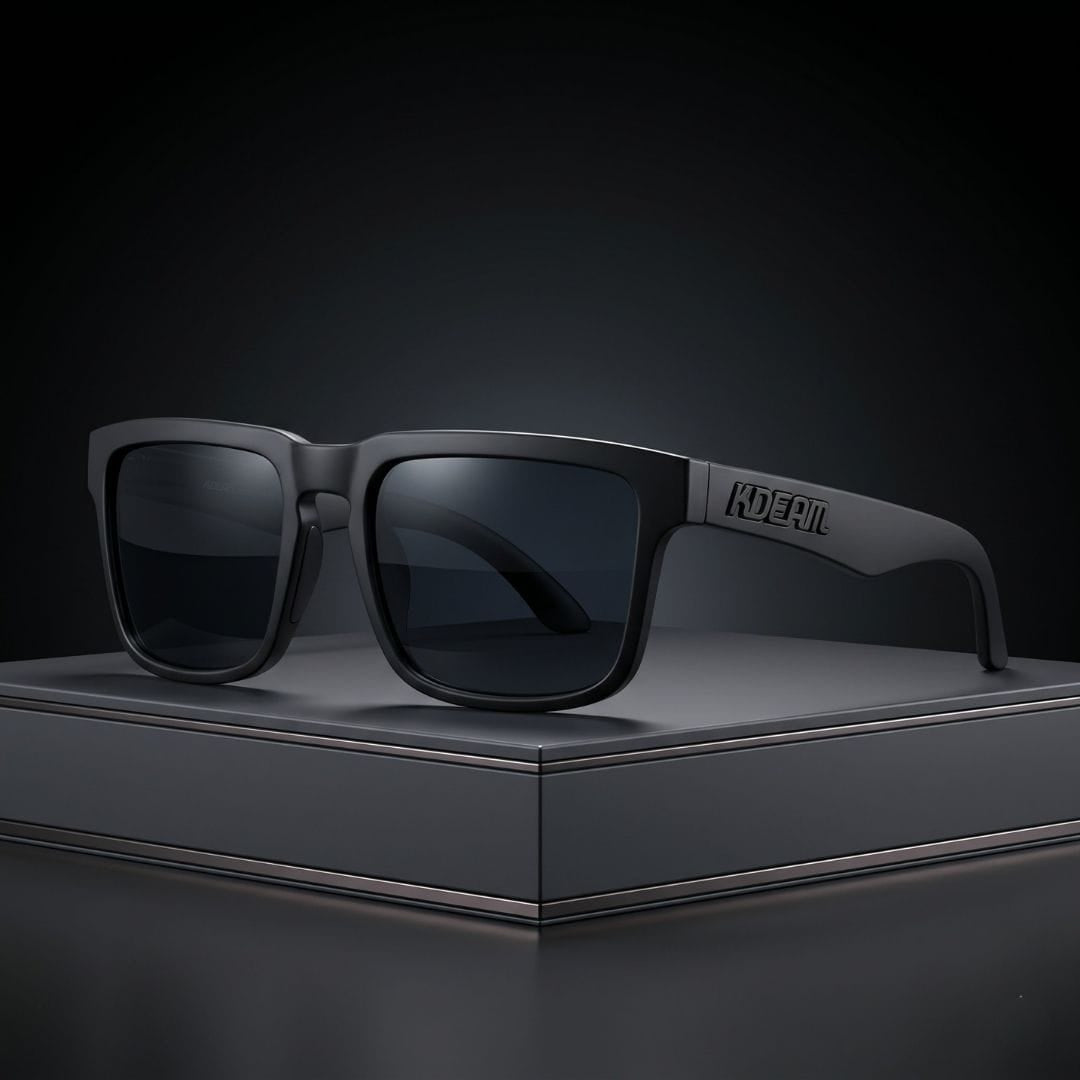 KDEAM KD332 Black Polarized Wayfarer Sunglasses South Africa