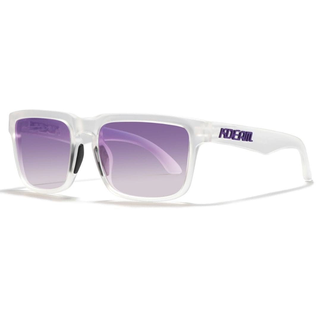 KDEAM KD332 White Translucent Violet Polarized Wayfarer Sunglasses South Africa