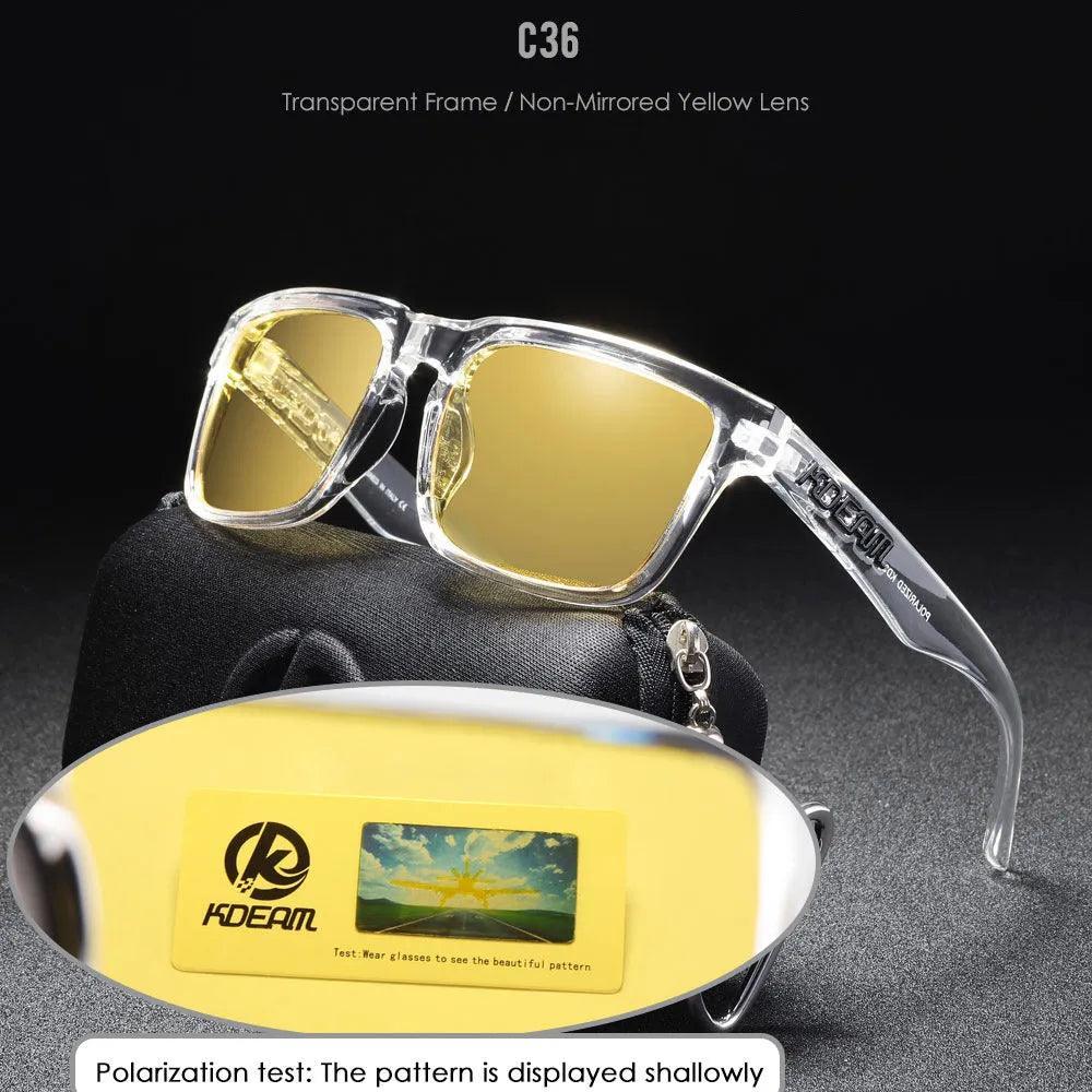 Kdeam KD332 C36 Night Driving Glasses - Smael South Africa