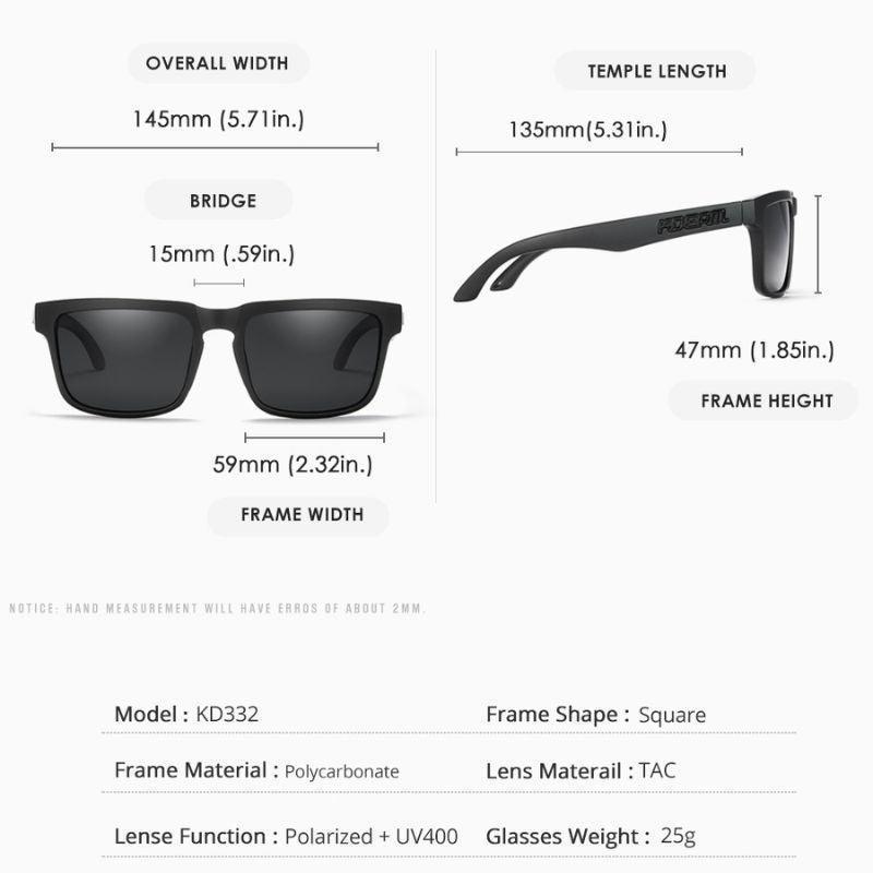Kdeam KD332 C39 Polarized Sunglasses South Africa