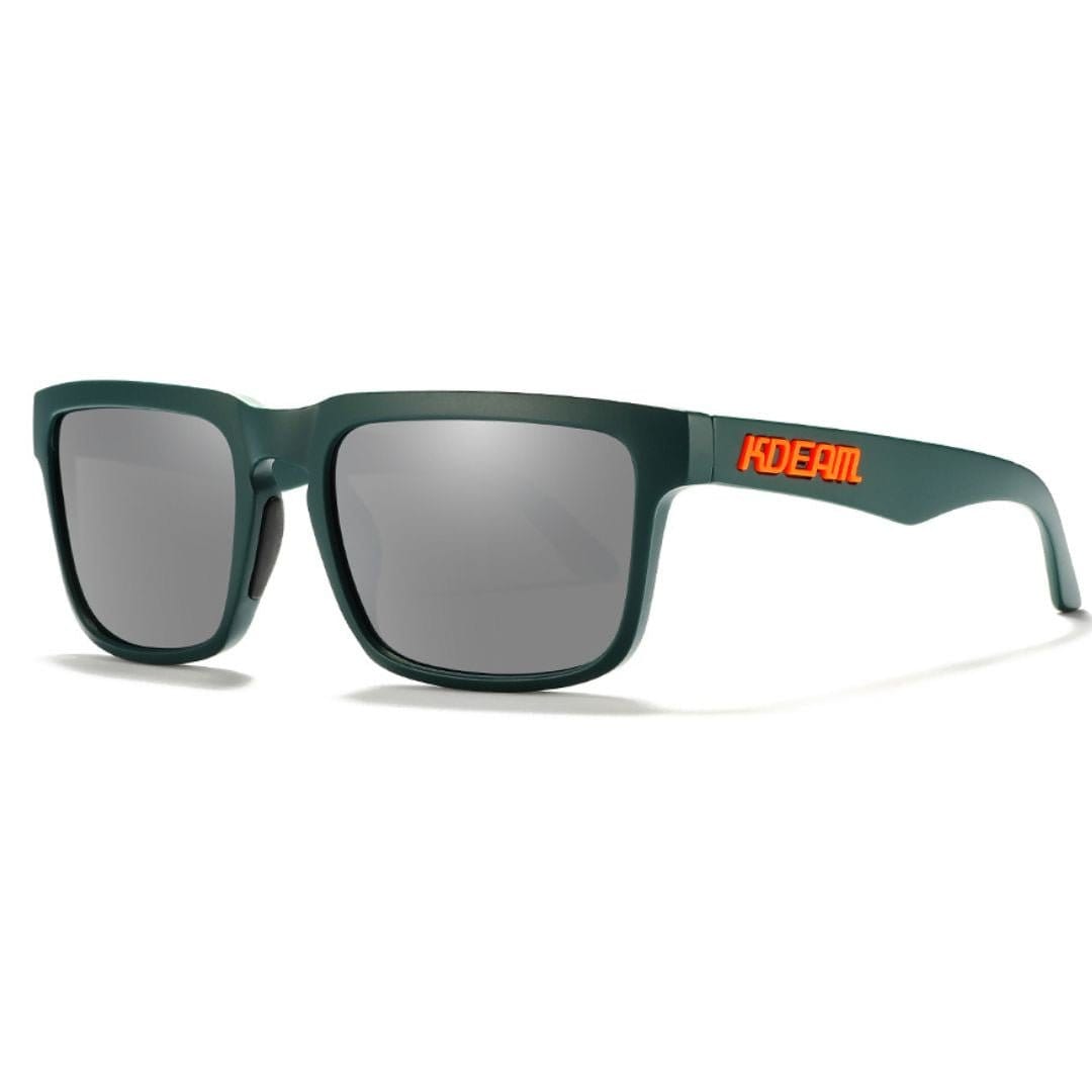 KDEAM KD332 Polarized Sunglasses (C44) - Matte Forest Green Frame with Smoky Grey Lenses South Africa Fast Delivery