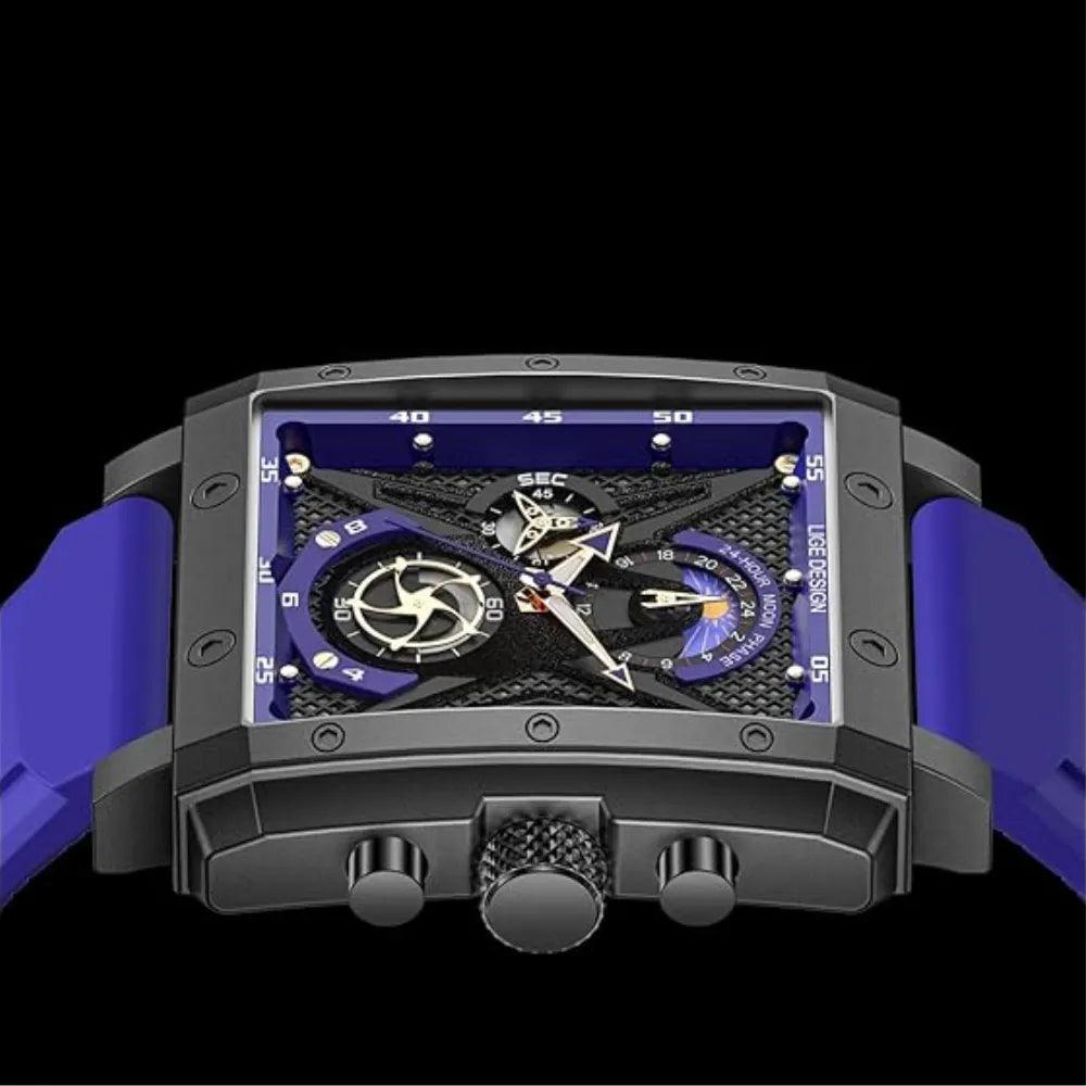 Lige Sun and Moon Phase Quartz Watch - Smael South Africa