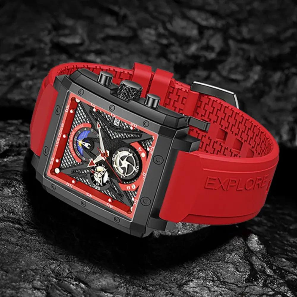 Lige Sun and Moon Phase Quartz Watch South Africa Fast Delivery
