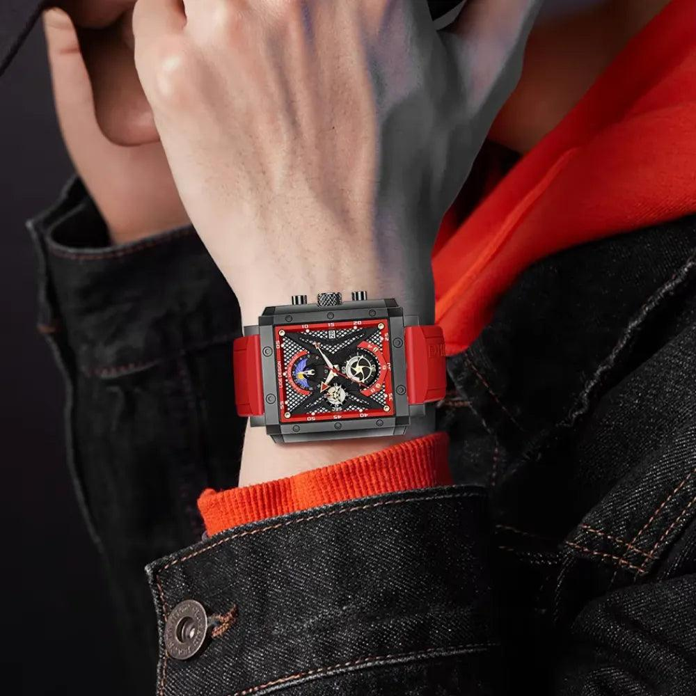 Lige Sun and Moon Phase Quartz Watch South Africa Fast Delivery