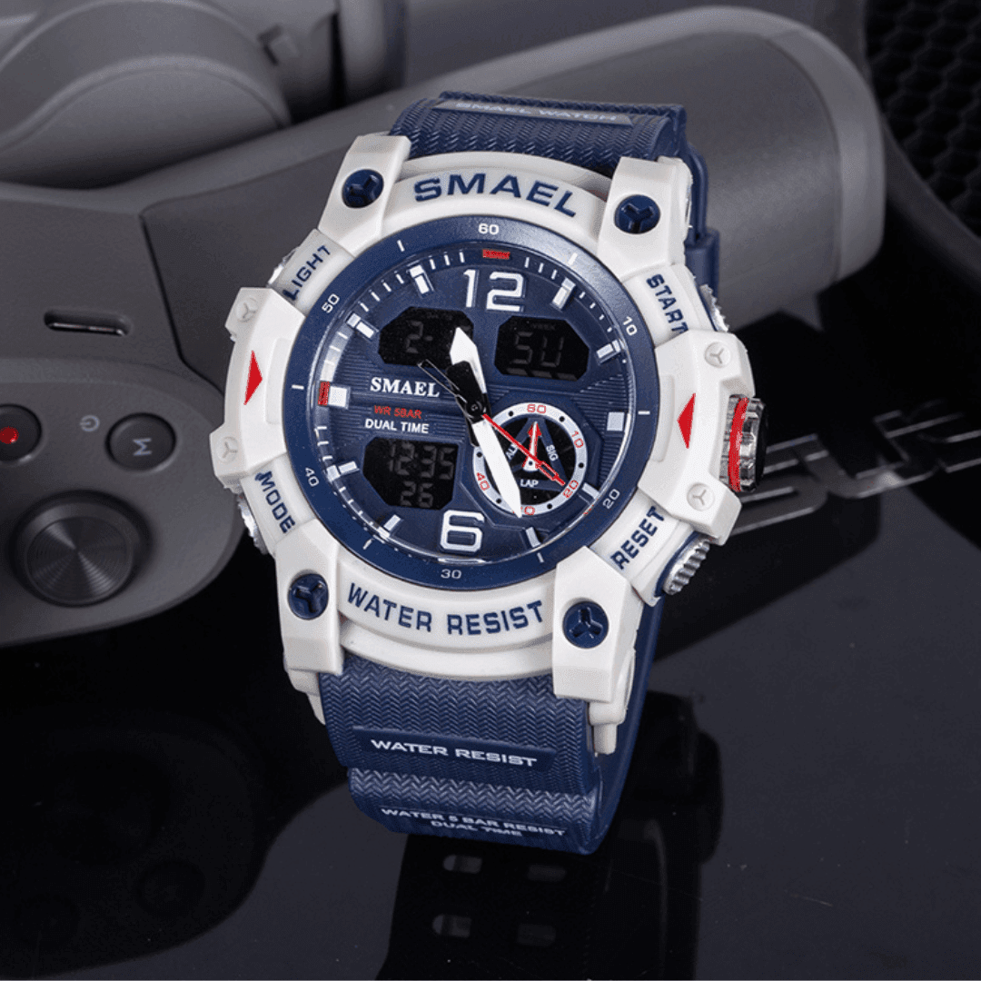 Smael 8007 Dark Blue Chronograph Watch South Africa