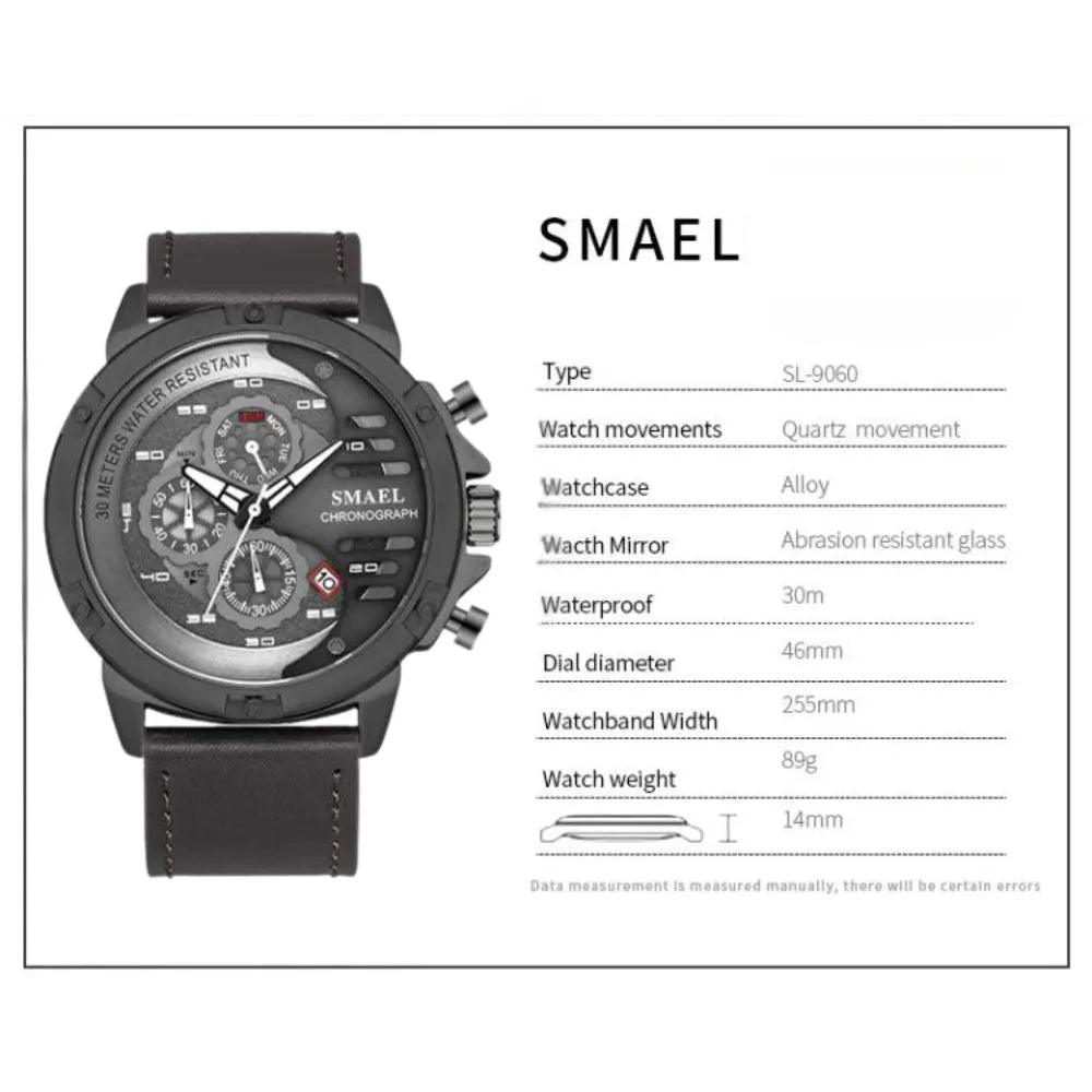 Smael Executive Leather Watches South Africa