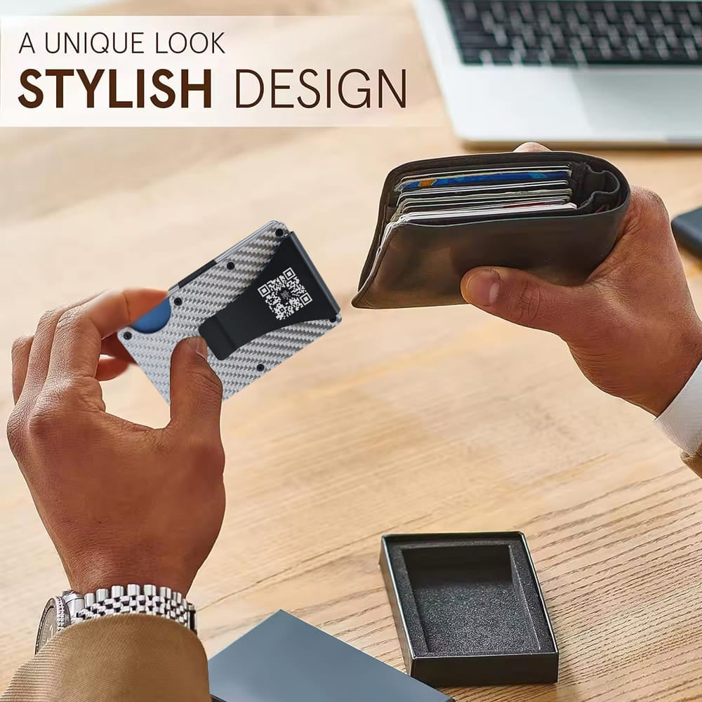 SMAEL Tactical Carbon Fiber Wallet South Africa Fast Delivery