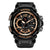 Smael 1702 Rose Gold Dual Display Watch
