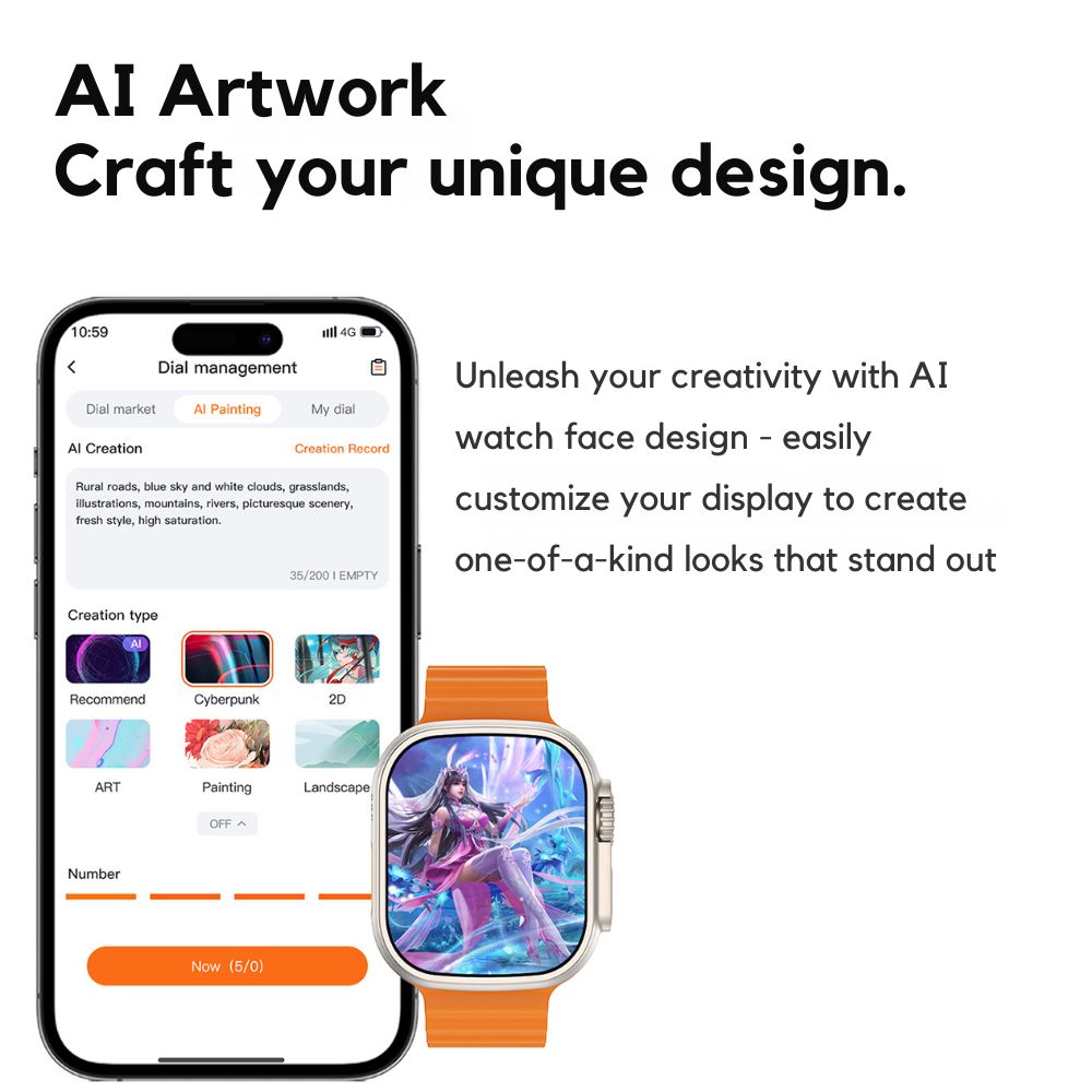 Microwear Ultra 3 AMOLED Smartwatch