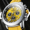 MARK FAIRWHALE MULTIFUNCTIONAL WATCH - YELLOW