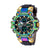 Smael 8027 Electroplated Neon Alloy Watch