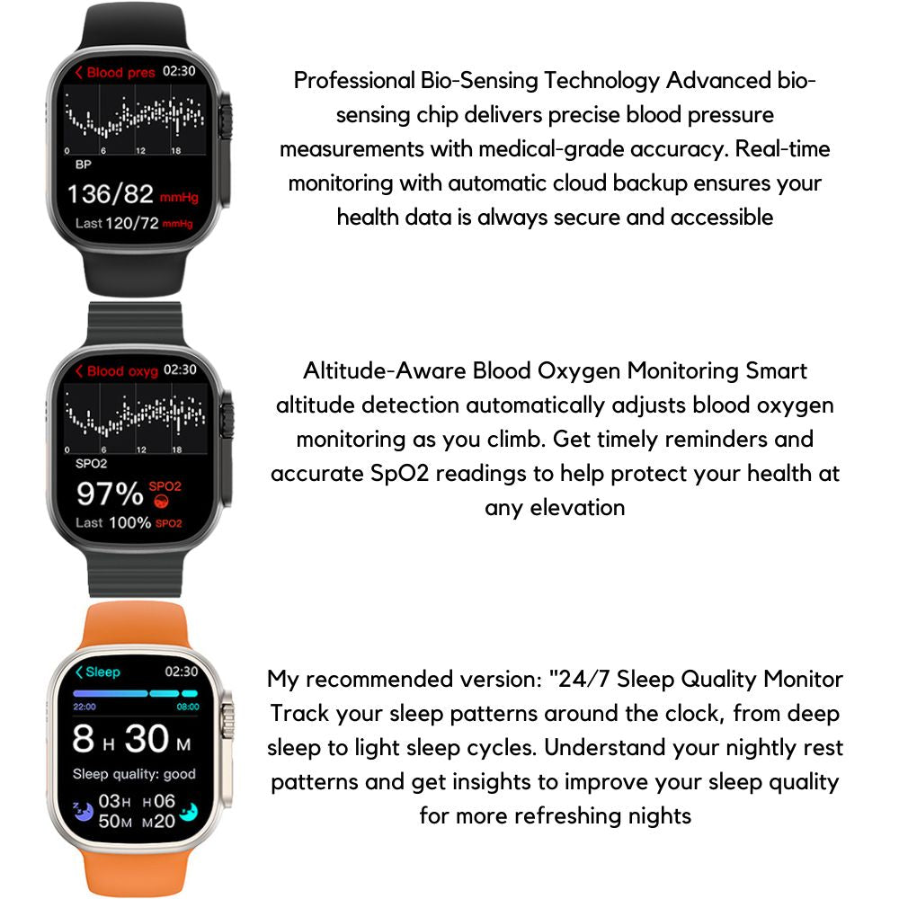 Microwear Ultra 3 AMOLED Smartwatch