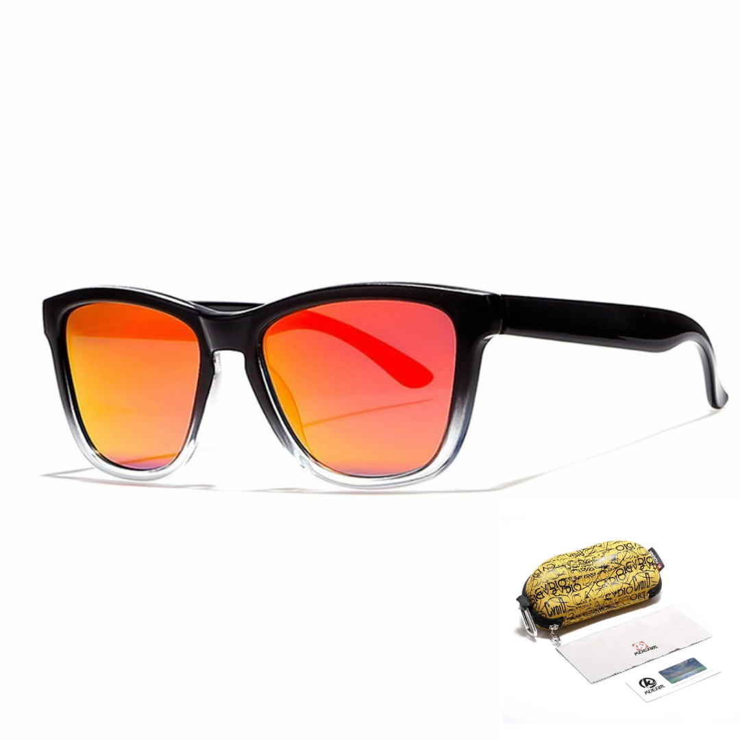 Kdeam Polarized Sunglasses - Red