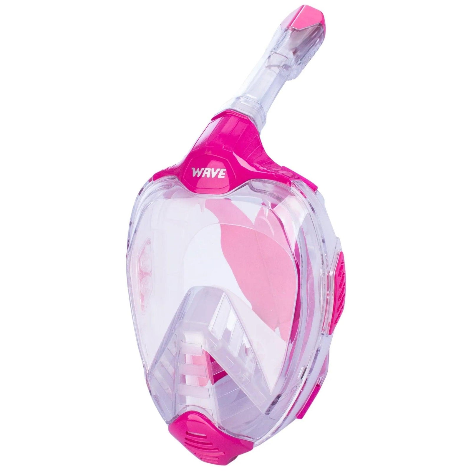 full face snorkel mask pink
