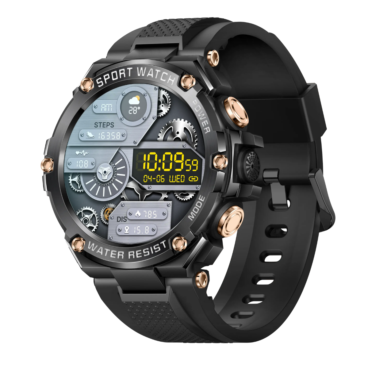 Lige Heavy-Duty Smartwatches