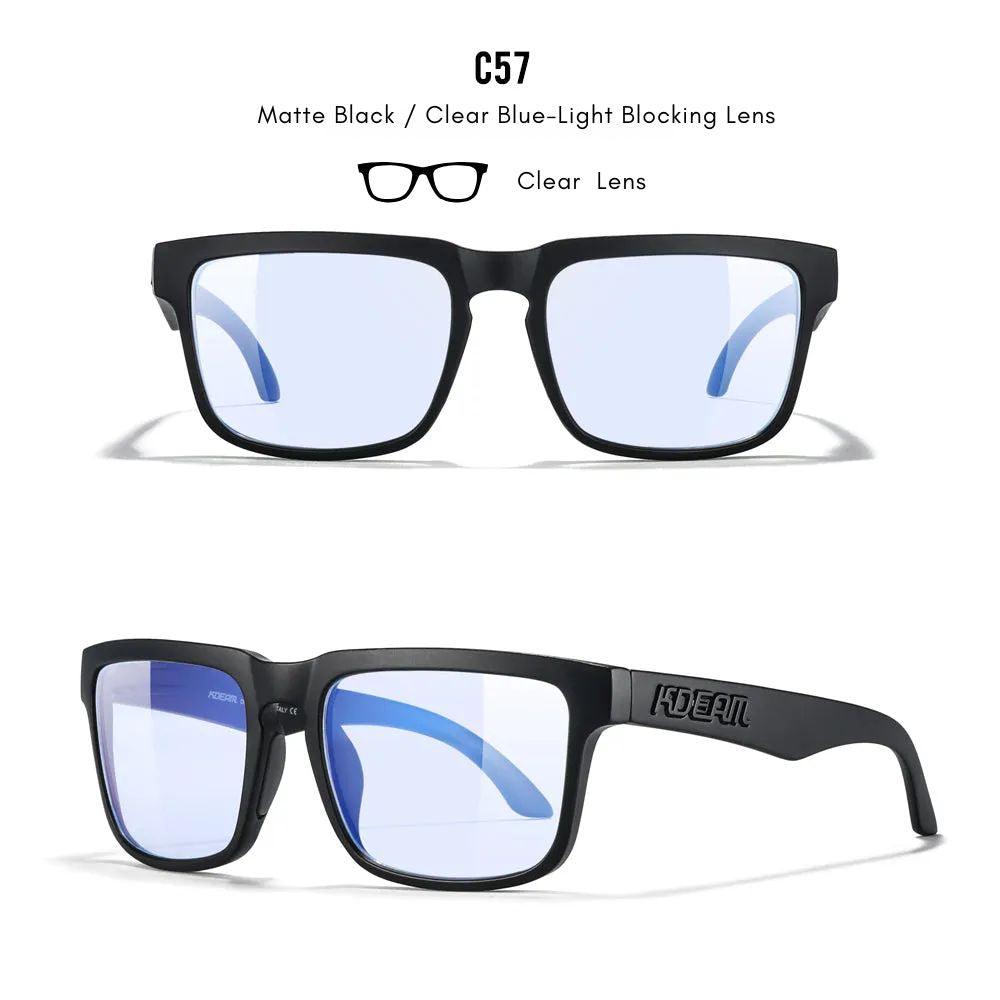 Kdeam KD332 C57 Clear Blue-Light Blocking Glasses (Clear Lenses)