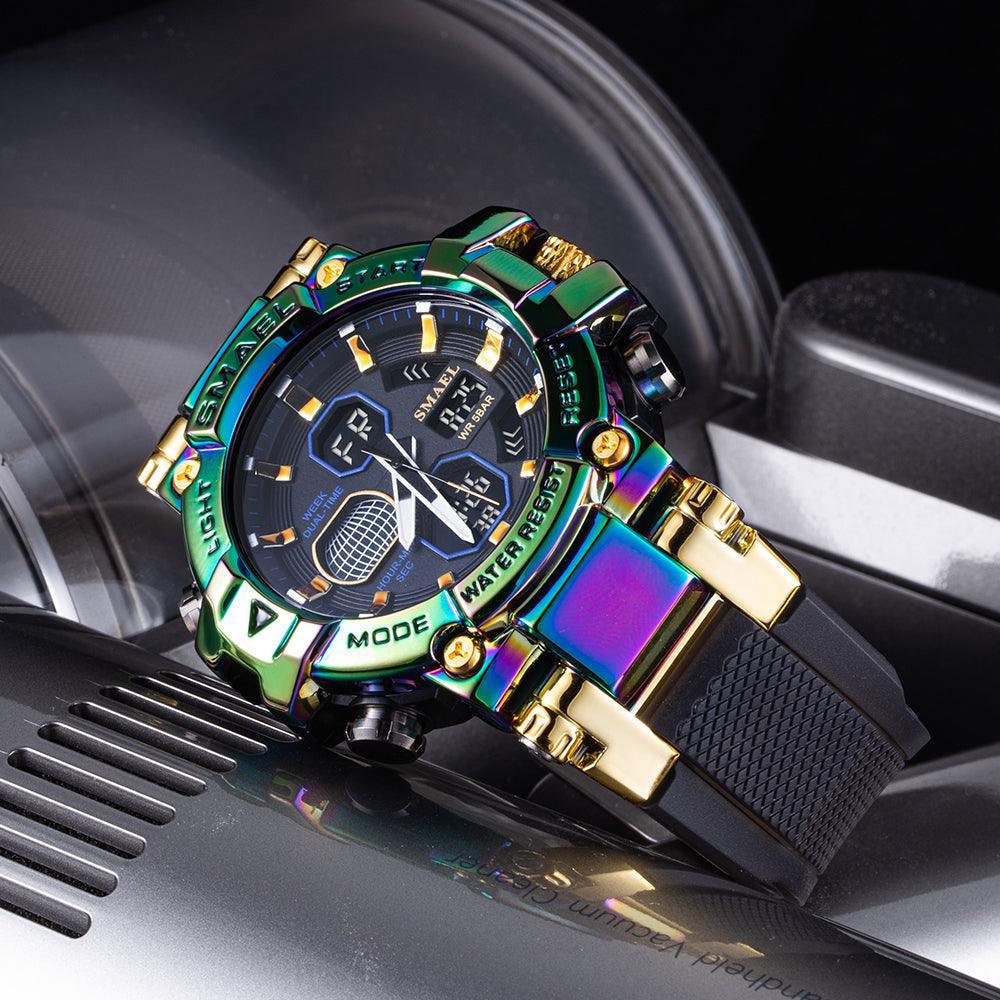 Smael 8027 Electroplated Neon Alloy Watch - Smael South Africa