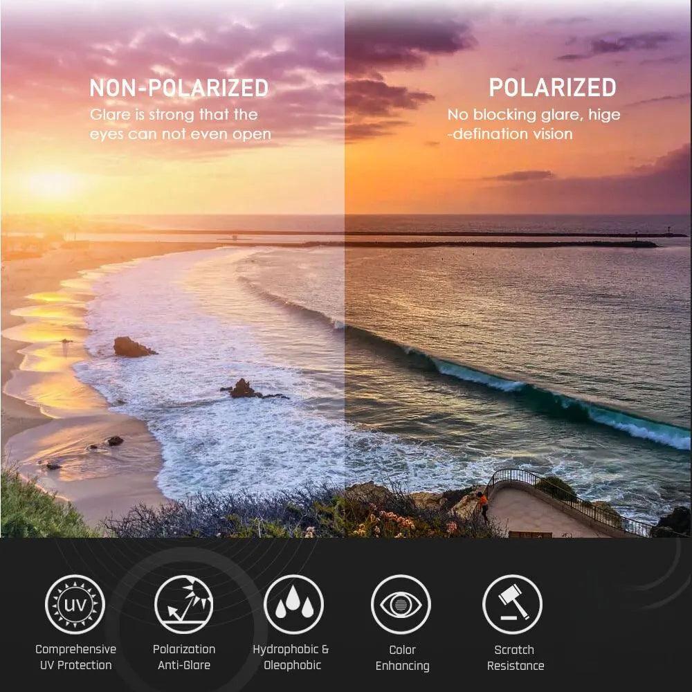 Kdeam KD87323 C6 TR90 Polarized Sunglasses - Smael South Africa