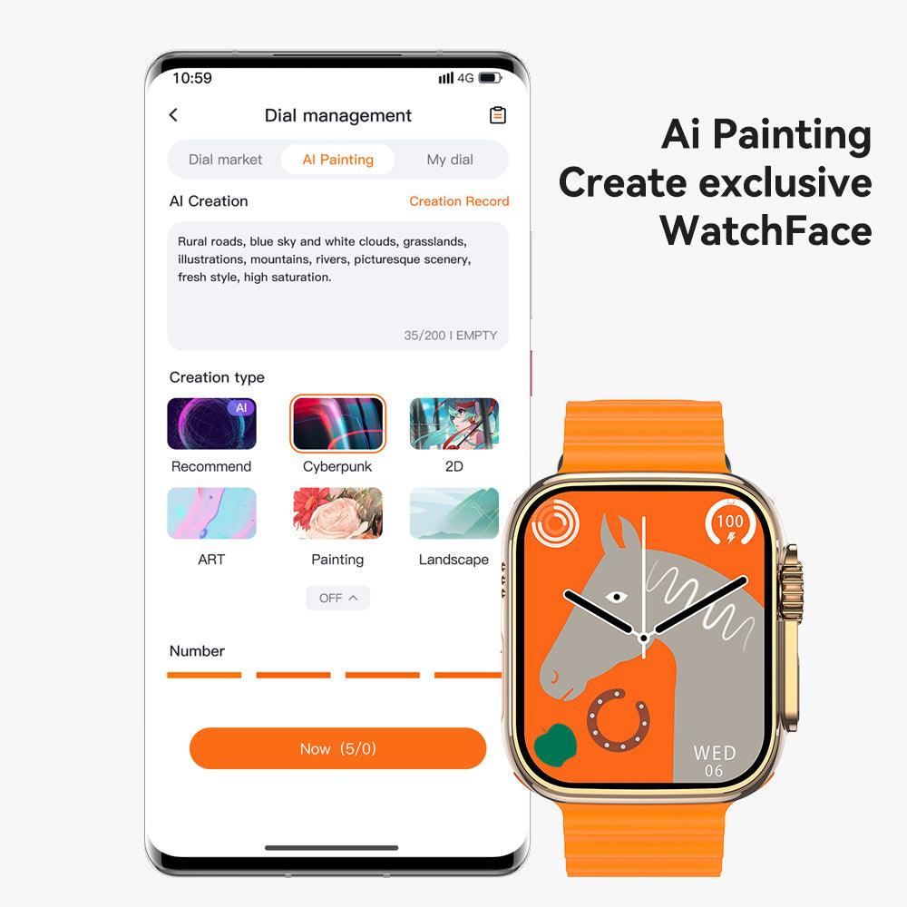 Microwear Ultra 3 Mini Smartwatch