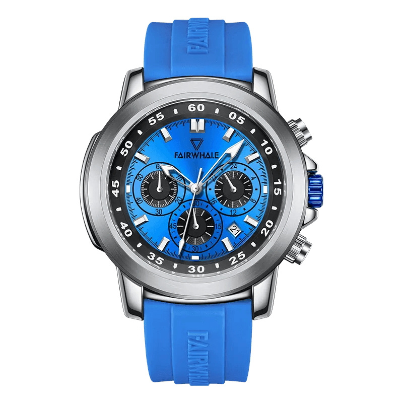 Mark Fairwhale Multifunctional Watch- Blue