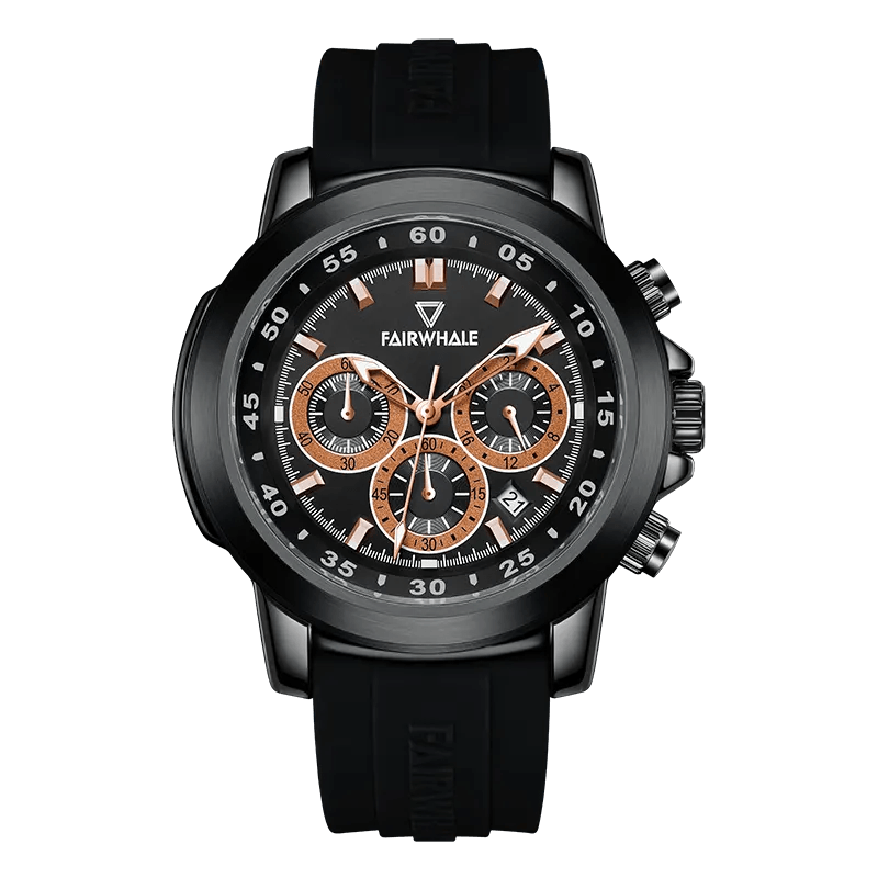 Mark Fairwhale Multifunctional Watch - Black