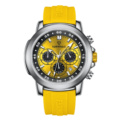 MARK FAIRWHALE MULTIFUNCTIONAL WATCH - YELLOW