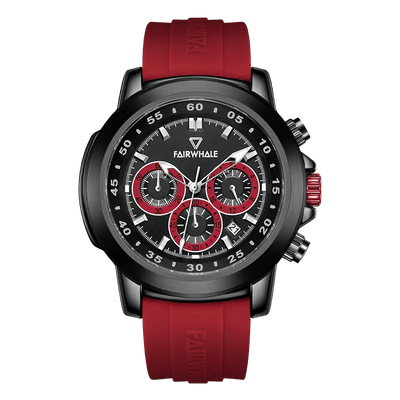 MARK FAIRWHALE MULTIFUNCTIONAL WATCH - RED