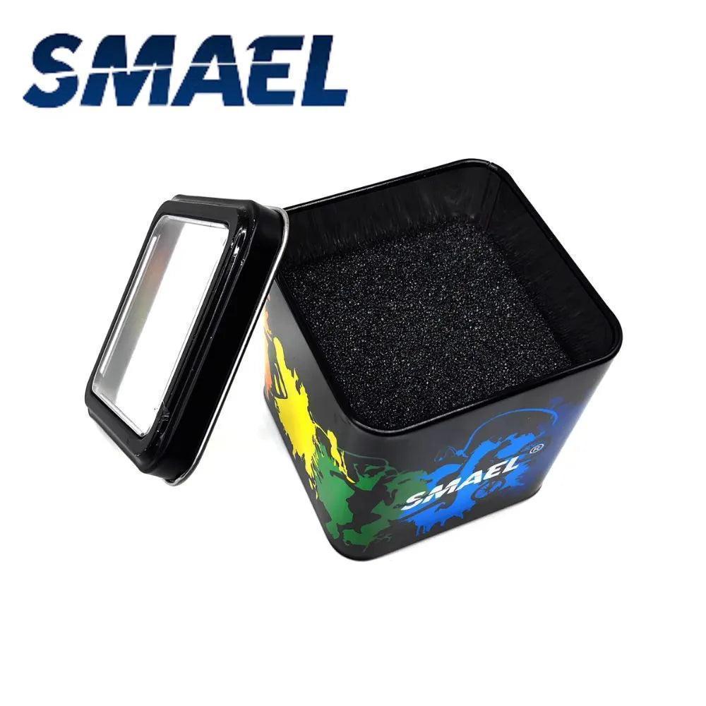 Smael 1545D Silver Multifunctional Watch