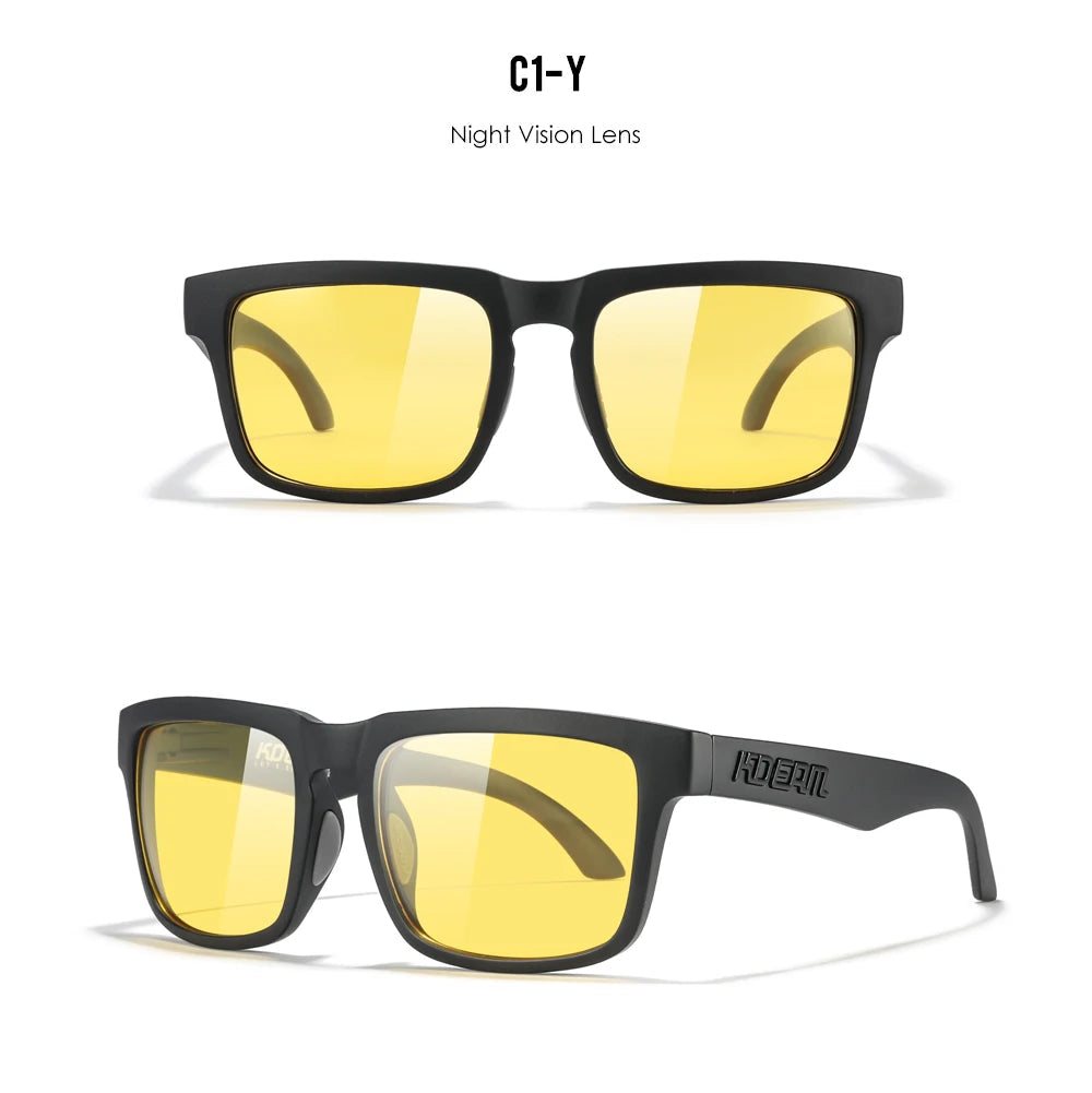 Kdeam KD332 C1-Y Night Driving Glasses