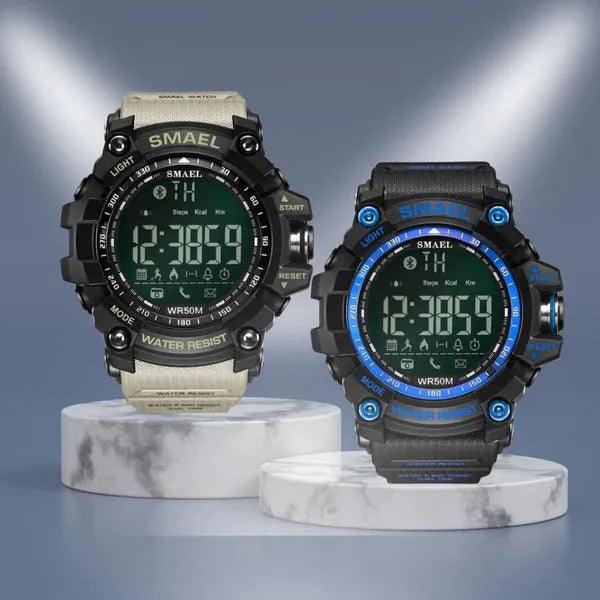 Smael Blue Bluetooth Sport Watch - Smael South Africa