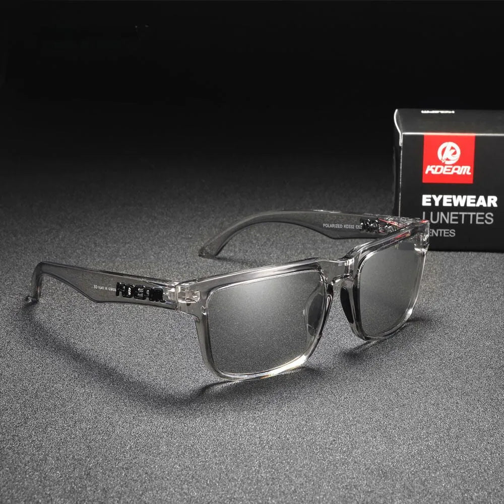 Kdeam KD332 C52 Smart-Tint Photochromic Sunglasses