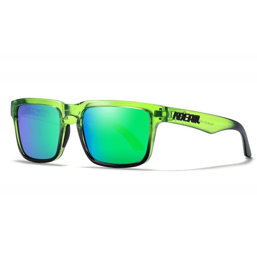 KDEAM KD332 Green Translucent Polarized Wayfarer Sunglasses South Africa