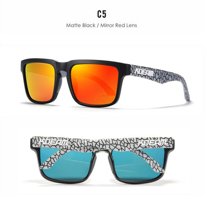 Orange lens sunglasses