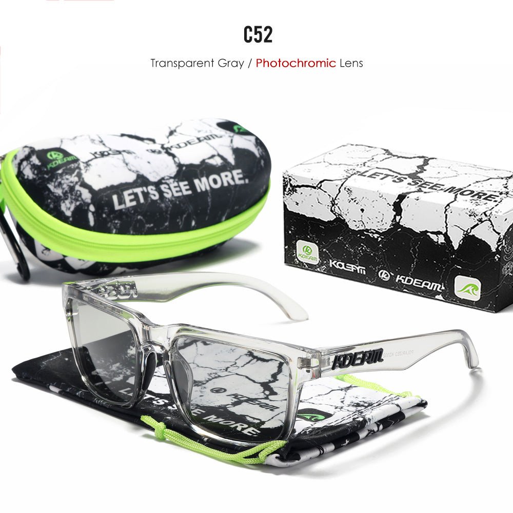 Kdeam KD332 C52 Photochromic Sunglasses - Smael South Africa