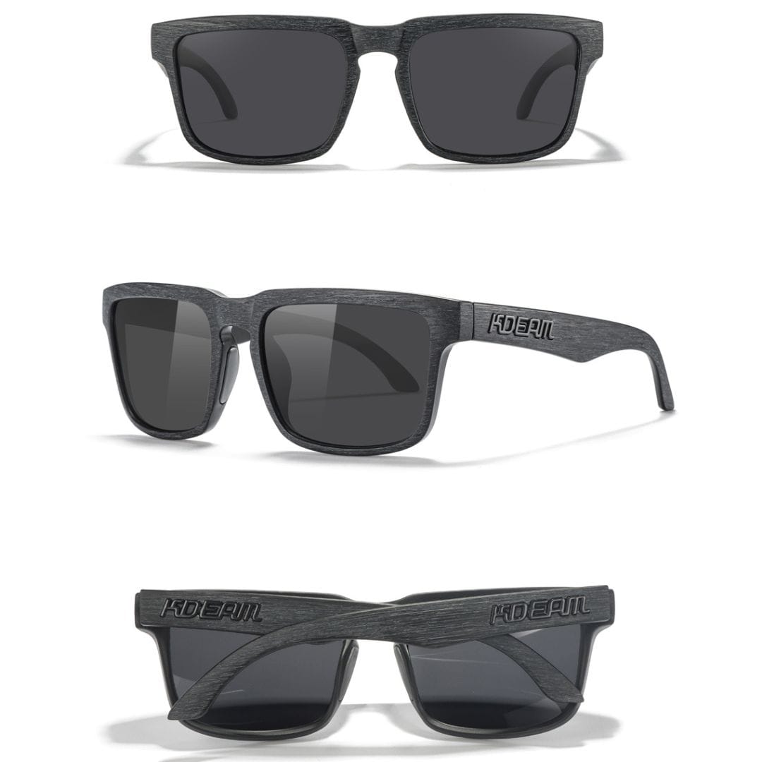 KDEAM KD332 Black Gray Polarized Wayfarer Sunglasses South Africa