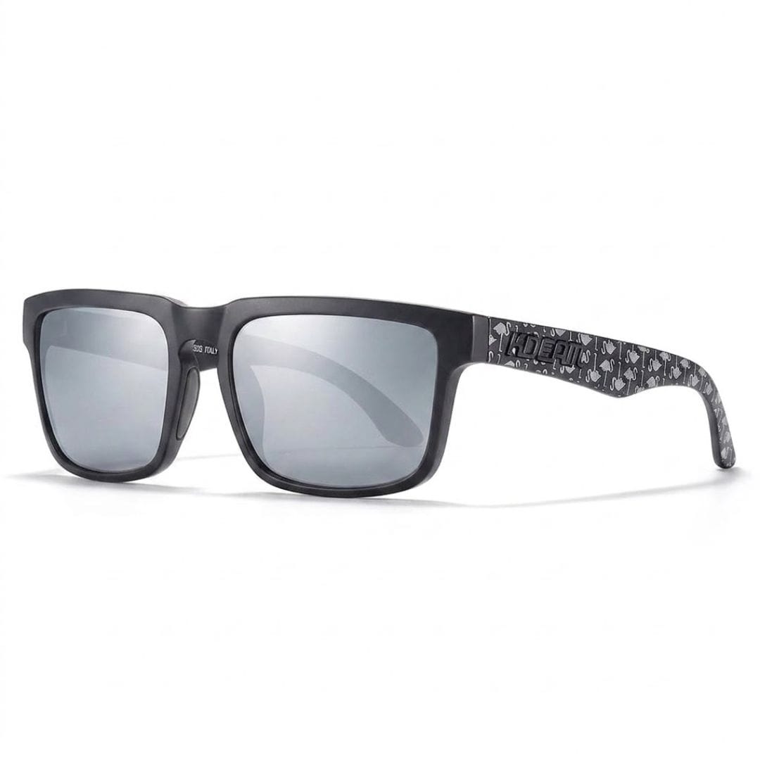 KDEAM KD332 Polarized Sunglasses (C117) - Flamingo Pattern Frame with Mirrored Smoky Lenses South Africa Fast Delivery