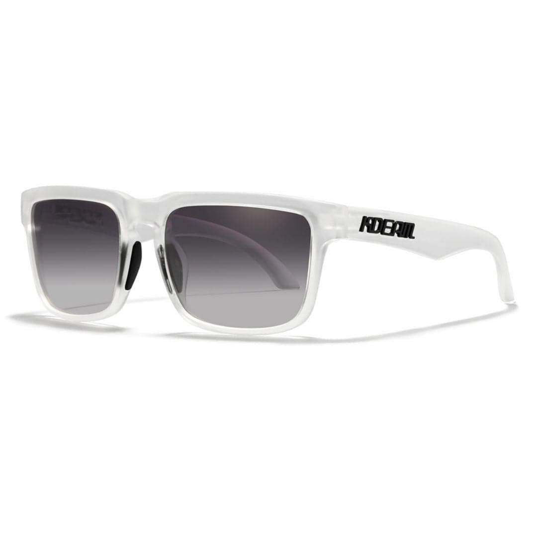 KDEAM KD332 Polarized Sunglasses (C32) - Frosted Clear Translucent Frame and Gradient Grey Lenses South Africa Fast Delivery