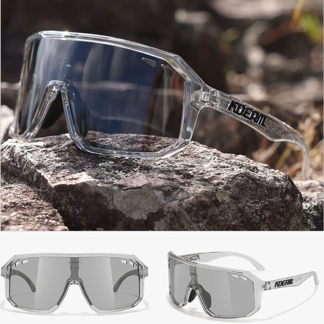 KDEAM Pro Polarized Cycling Sunglasses - Crystal Photochromic Edition (C3) South Africa Fast Delivery
