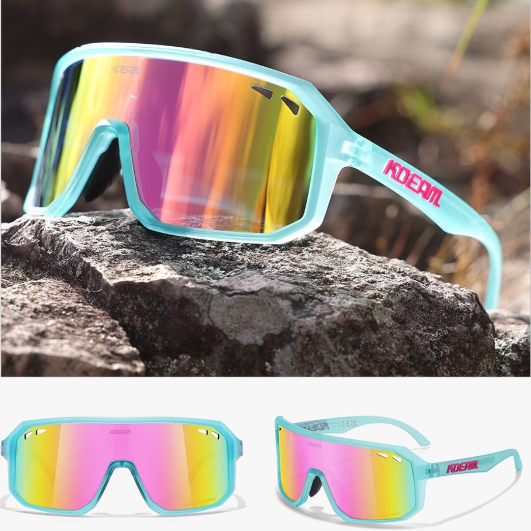 KDEAM Pro Polarized Cycling Sunglasses - Cyan Sunset Edition (C5) South Africa Fast Delivery