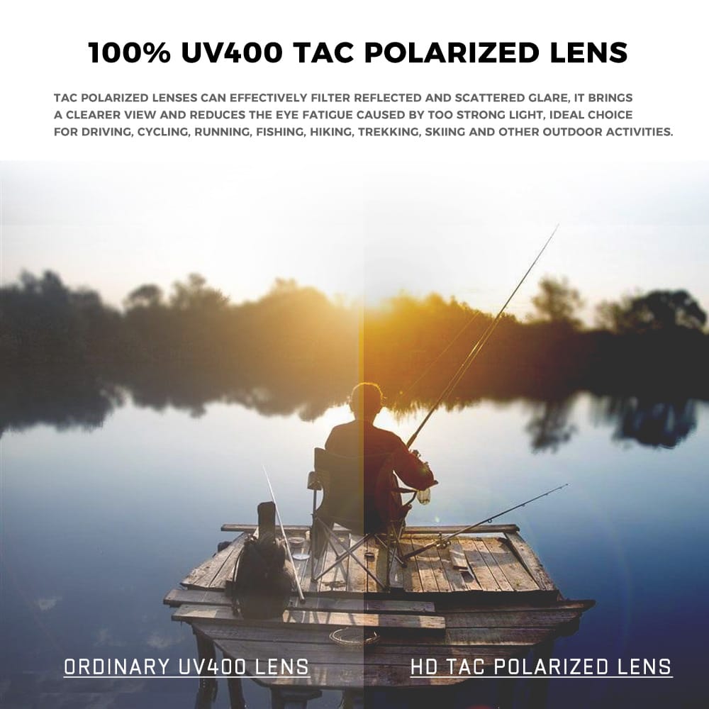 KDEAM Switchback TR90 Polarized Sunglasses (C1) South Africa Fast Delivery