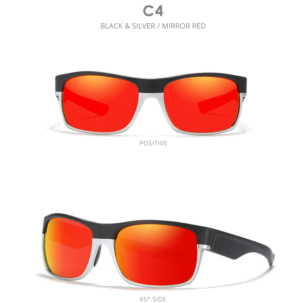 KDEAM Switchback TR90 Polarized Sunglasses (C4) South Africa Fast Delivery