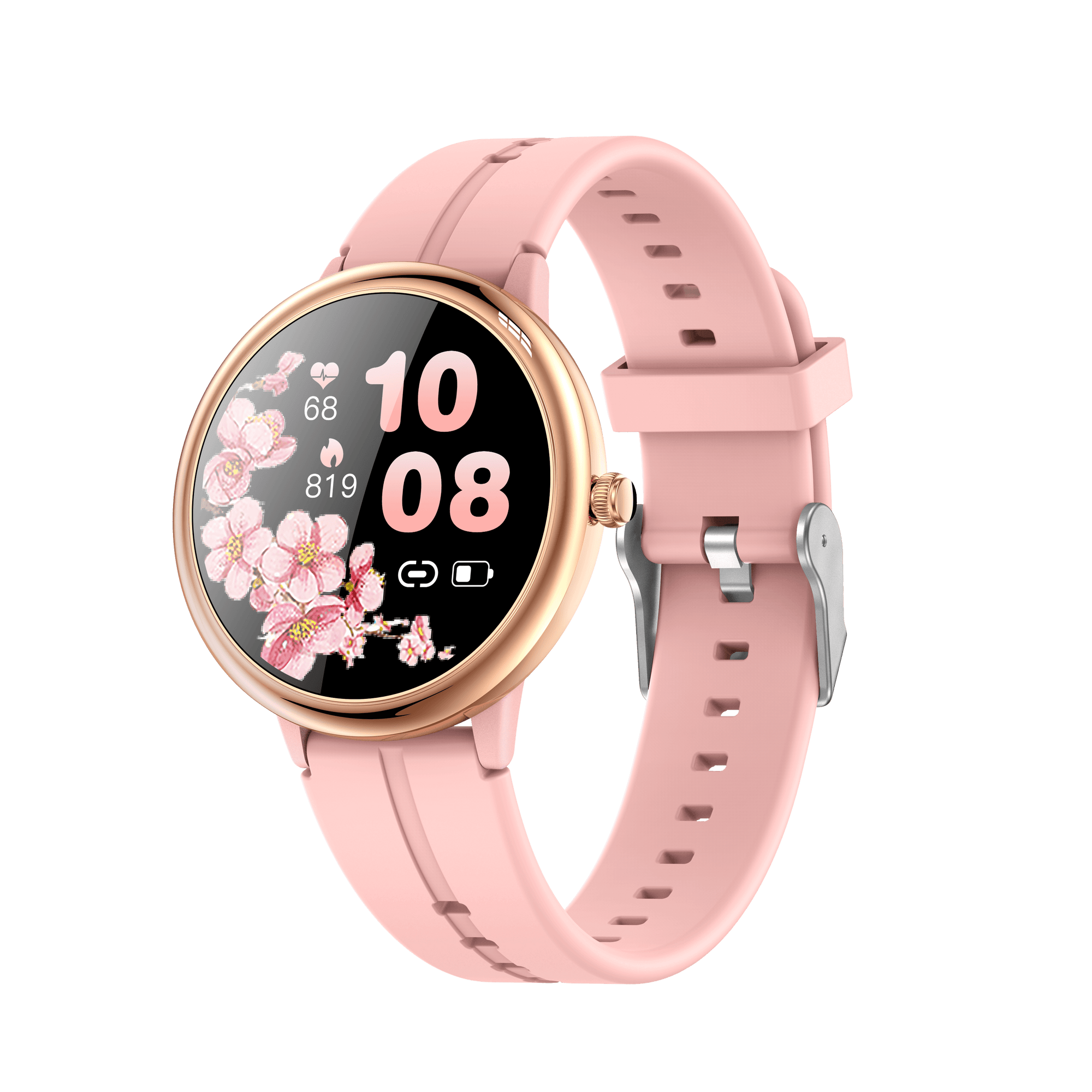 Lige BW0338 Ladies Smart/Fitness Watch - Pink - Smael South Africa