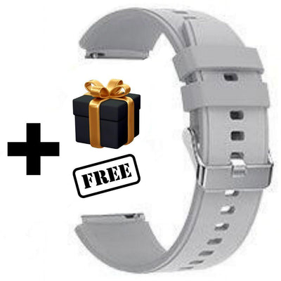 Lige NFC Smart Watch Silver - Steel + Free Silicon Strap - Smael South Africa