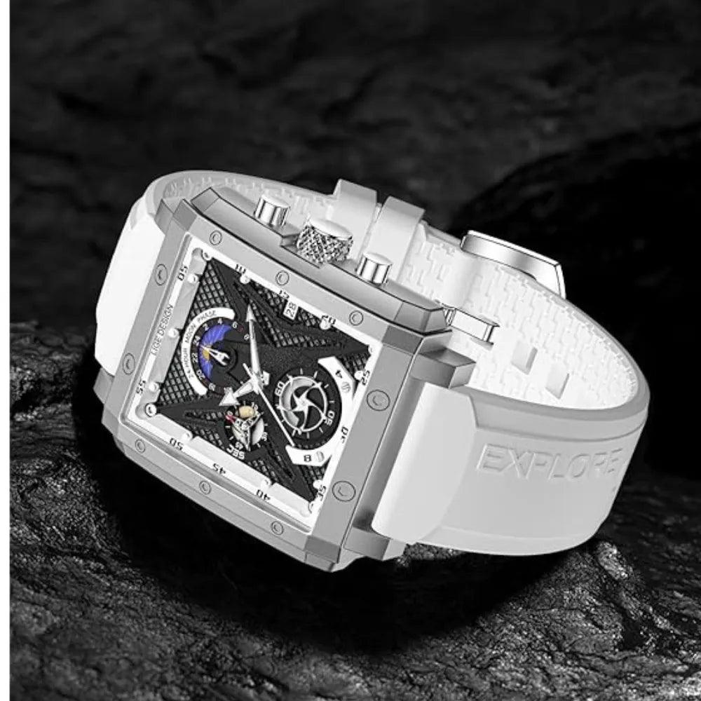 Lige Sun and Moon Phase Quartz Watch South Africa Fast Delivery