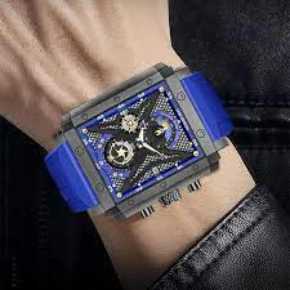 Lige Sun and Moon Phase Quartz Watch South Africa Fast Delivery