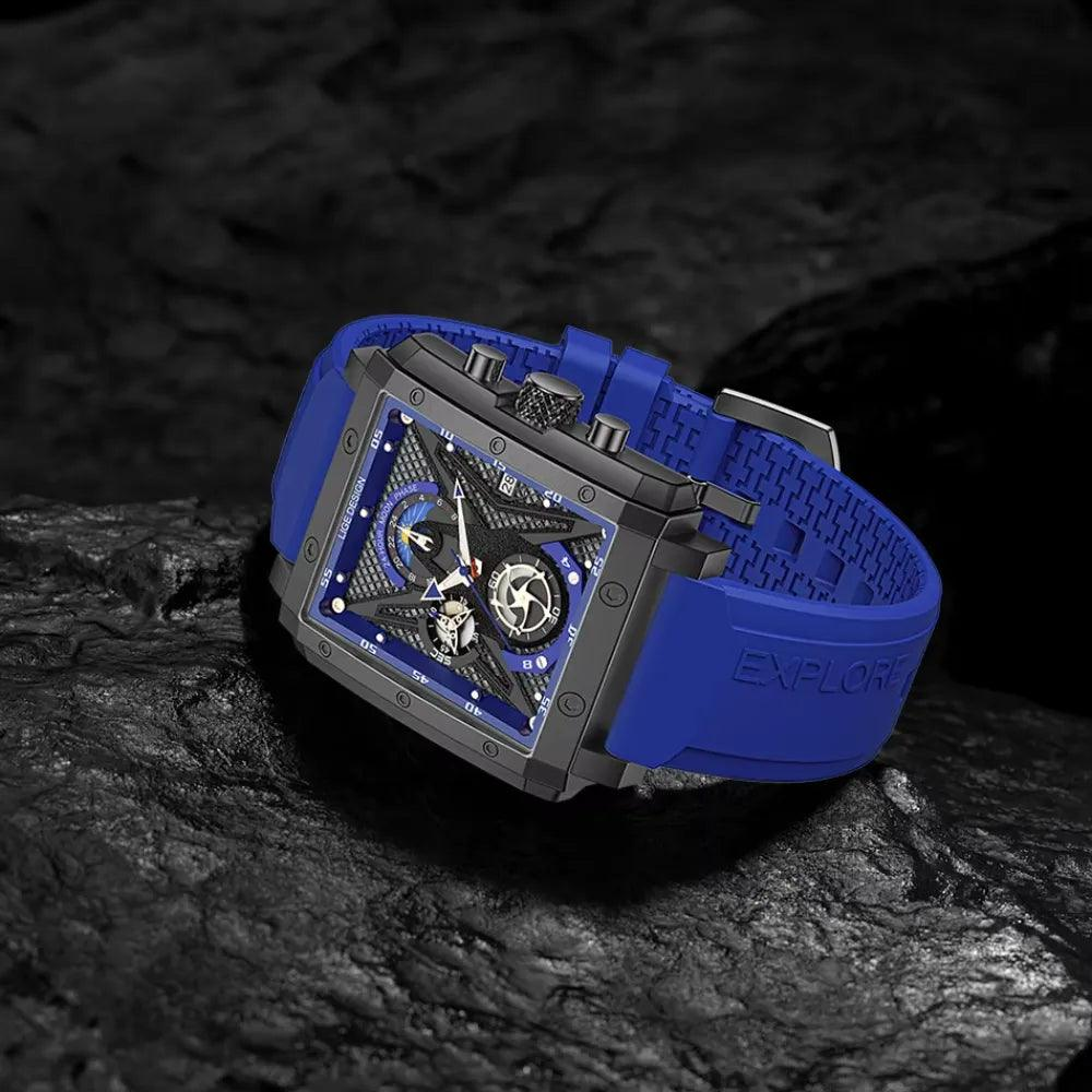 Lige Sun and Moon Phase Quartz Watch South Africa Fast Delivery